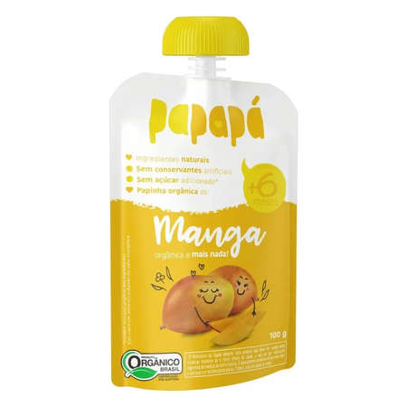 imagem do produto Papinha Papapa Org Manga 100g