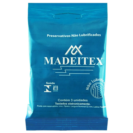 imagem do produto Pres Madeitex 3un Nao Lubrif