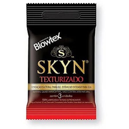 imagem do produto Preservativo Blowtex Skyn 3un Texturizado