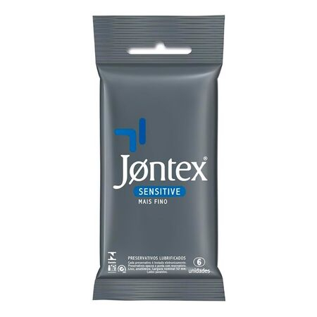 imagem do produto Preservativo Jontex 6un Sensitive