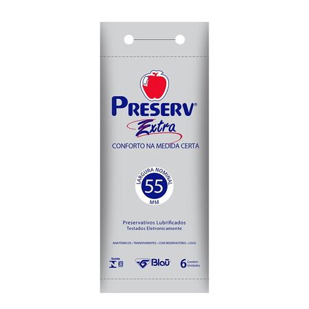 imagem do produto Preservativo Preserve Extra 6un