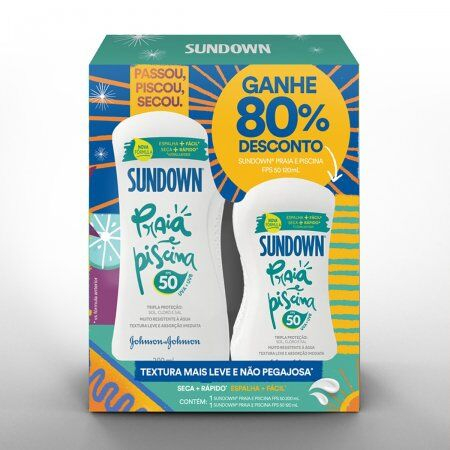 imagem do produto Prot Solar Sund F50 200ml+f50 120ml