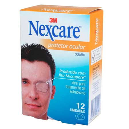 imagem do produto Protetor Ocular Nexcare 12 Unidades Adulto