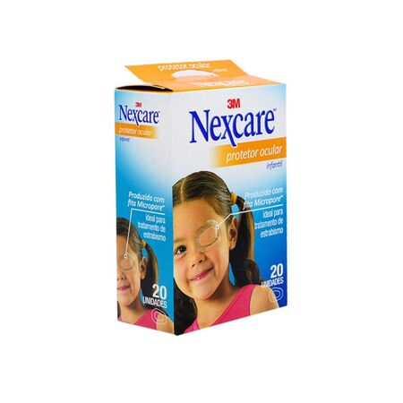 imagem do produto Protetor Ocular Nexcare 20 Unidades Infantil