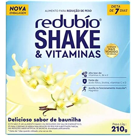 imagem do produto Redubio Shake 210g Po Baunilha