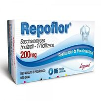 imagem de Repoflor 200mg 6 Capsulas