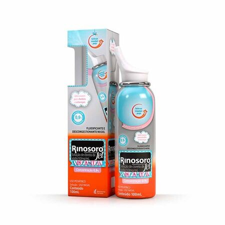 imagem do produto Rinosoro Jet Infantil 09% 100ml