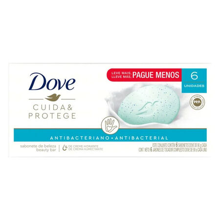 imagem do produto Sabonete Dove Kit Cuida Protege90g 6 Un