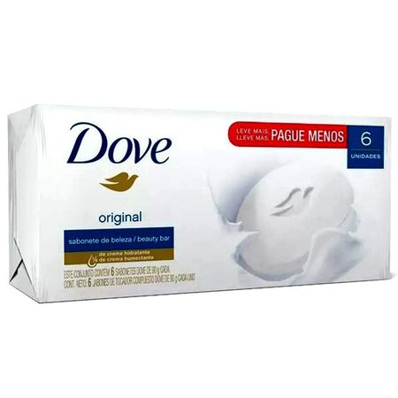 imagem do produto Sabonete Dove Kit Original 90g 6un