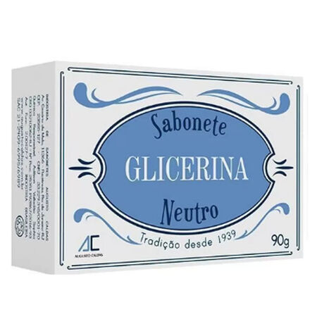 imagem do produto Sabonete Glicerina Neutro Augusto Caldas 90g