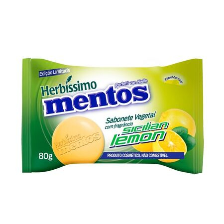 imagem do produto Sabonete Herb Mentos Veg Sicilian Lemon 80g