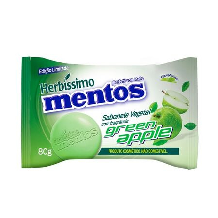 imagem do produto Sabonete Herb Mentos Vegetal Green Apple 80g