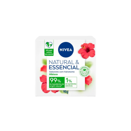 imagem do produto Sabonete Nivea 90g Nat&ess Hibisco