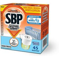 imagem de Sbp Aparelho Eletrico Liquido 45noites +rf Cheiro Suave