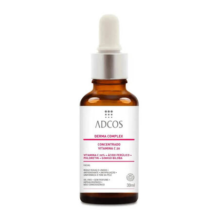 imagem do produto Serum Facial Anti Idade Adcos Derma Complex Vitamina 20 30ml