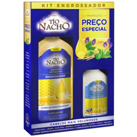 imagem do produto Shampoo + Condicionador Tio Nacho Engros 415ml