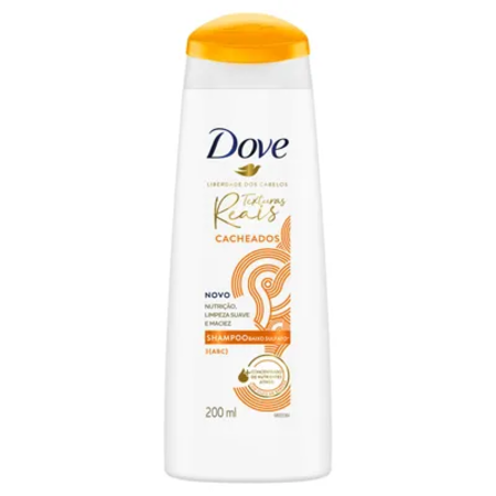 imagem do produto Shampoo Dove 200ml Texturas Reais Cacheados