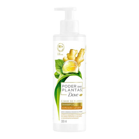 imagem do produto Shampoo Dove 300ml Purificacao+gengibr