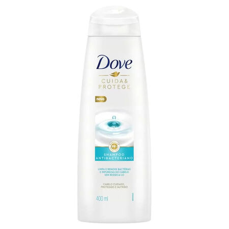 imagem do produto Shampoo Dove 400ml Antibacteriano Cuida&protege
