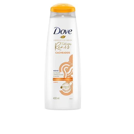 imagem do produto Shampoo Dove 400ml Texturas Reais Cacheados