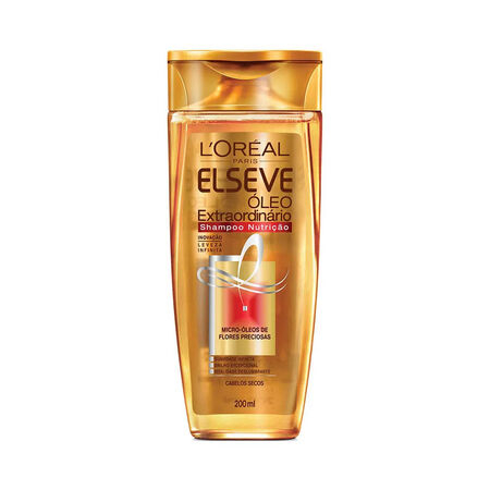 imagem do produto Shampoo Elseve 200ml Oleo Extraordinario Nutricao