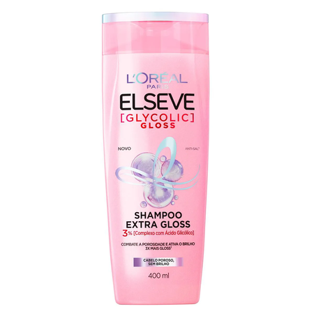 imagem do produto Shampoo Elseve 400ml Glycolic Gloss