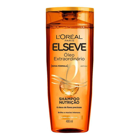 imagem do produto Shampoo Elseve Oleo Extraordinario Nutrio Universal 400ml