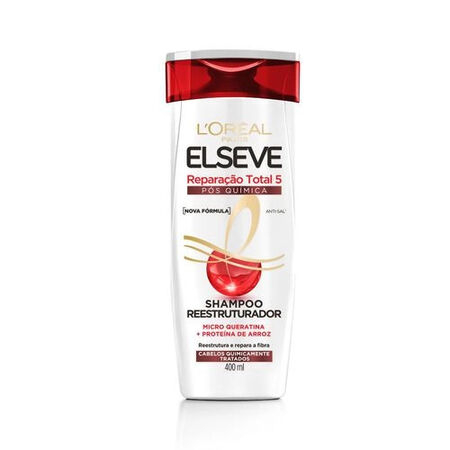 imagem do produto Shampoo Elseve Rt5 Quimica 400ml