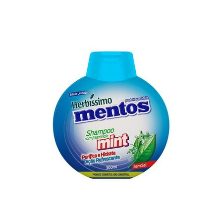 imagem do produto Shampoo Herbissimo Mentos Mint 300ml