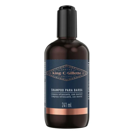 imagem do produto Shampoo Para Barba Gill King 241ml