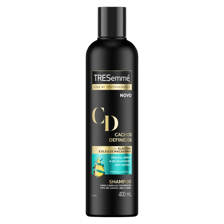 imagem do produto Shampoo Tresemme 400ml Cachos Perfeito