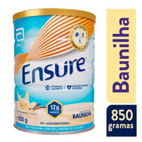 imagem de Suplemento Adulto Ensure Pó Sabor Balnilha 850g