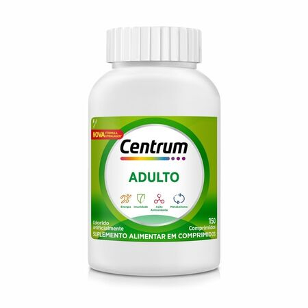 imagem do produto Suplemento Alimentar Centrum Adulto Com Vitaminas de A A Z -