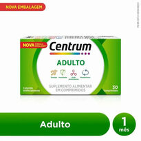 imagem de Suplemento Alimentar Centrum Adulto Com Vitaminas de A A Z -