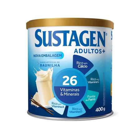 imagem do produto Sustagen Po 400g Baunilha