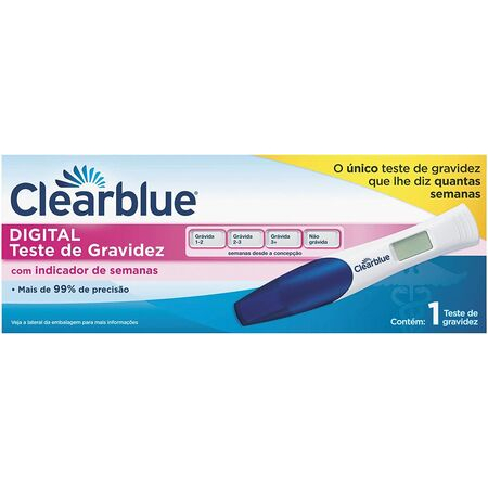 imagem do produto Teste de Gravidez Clearblue Digital