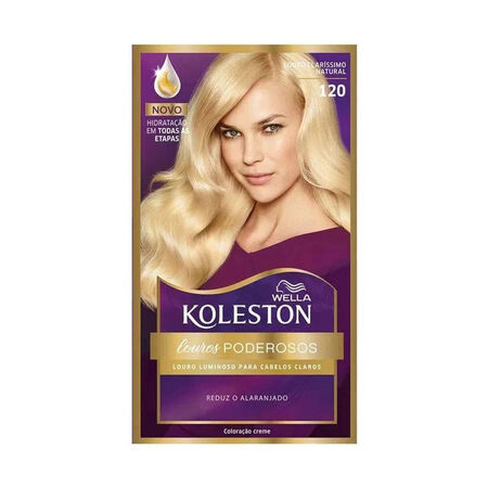 imagem do produto Tint Koleston 120 Louro Claro Natural