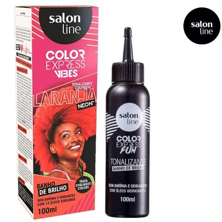 imagem do produto Tint S.line Color Express Kit Vibe Laranja Neon