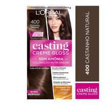 imagem de Tinta Castanho Gloss 400 Castanho Natural