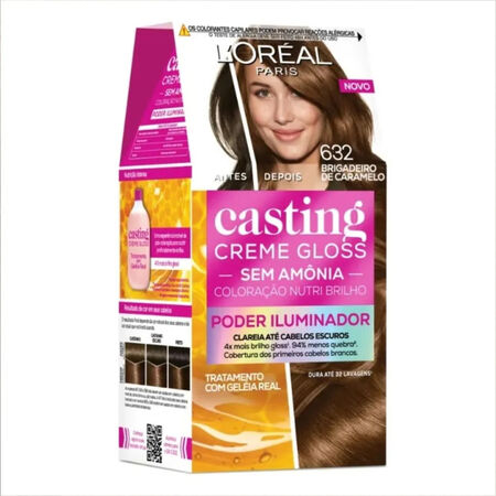 imagem do produto Tinta Castanho Gloss 632  Brig de Caramel
