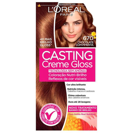 imagem do produto Tinta Casting Gloss 670 Chocolate Com Pimenta