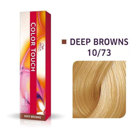 imagem do produto Tinta Color Touch 10.73 Louro Ultra Clarissimo Marrom Dourad