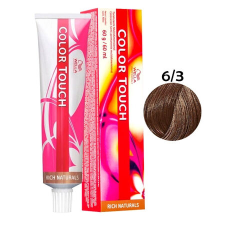 imagem do produto Tinta Color Touch 6.3 Louro Escuro Dourado