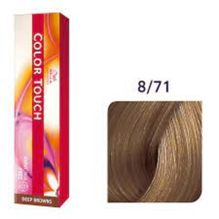 imagem do produto Tinta Color Touch 8.71 Louro Claro Marrom Acinzentado