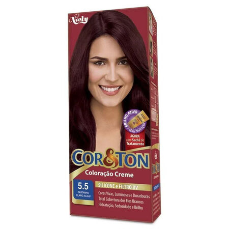 imagem do produto Tinta Cor&ton Especial 5.5 Castanho Claro Acaju Emu