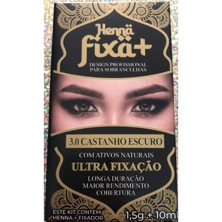 imagem do produto Tinta Henna Fixacao Sobrancelha Chocolate Mini 1.5g