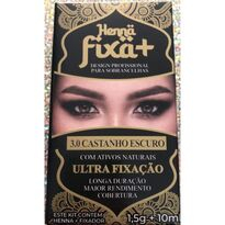 imagem de Tinta Henna Fixacao Sobrancelha Chocolate Mini 1.5g