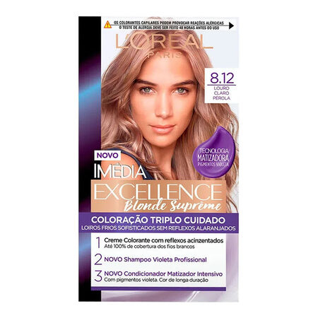 imagem do produto Tinta Imedia Blonde Supreme 8.12