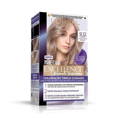 imagem do produto Tinta Imedia Blonde Supreme 9.12