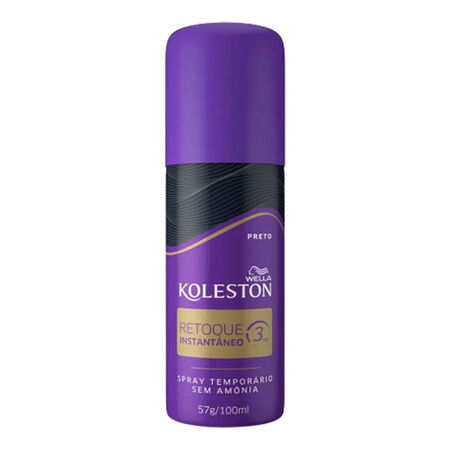 imagem do produto Tinta Koleston Retoque Spray Preto 100ml